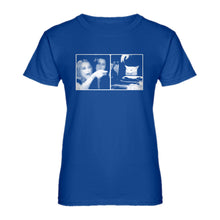 Womens Woman Yelling at Cat Meme Ladies' T-shirt
