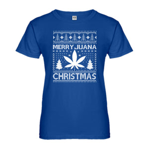 Womens MerryJuana Christmas Ladies' T-shirt