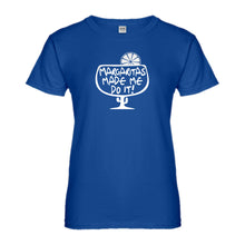 Womens Margaritas Made Me Do It Ladies' T-shirt