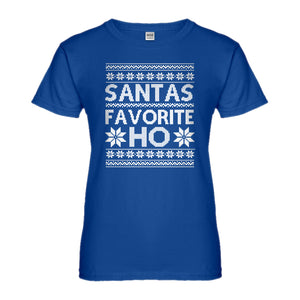 Womens Santas Favorite Ho Ladies' T-shirt