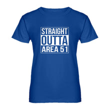 Womens Straight Outta Area 51 Ladies' T-shirt