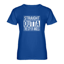 Womens Straight Outta The City of Angels Ladies' T-shirt