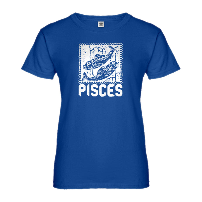 Womens Pisces Zodiac Astrology Ladies' T-shirt