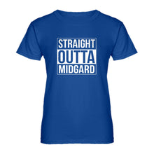 Womens Straight Outta Midgard Ladies' T-shirt
