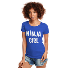 Womens Ninja Girl Ladies' T-shirt