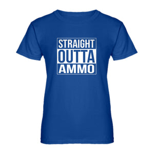 Womens Straight Outta Ammo Ladies' T-shirt
