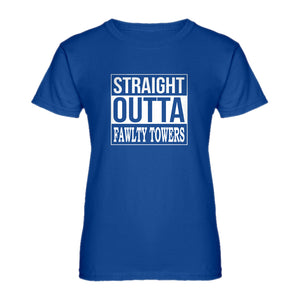 Womens Straight Outta Fawlty Towers Ladies' T-shirt