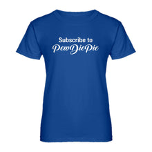 Womens Subscribe to PewDiePie Ladies' T-shirt