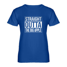 Womens Straight Outta The Big Apple Ladies' T-shirt
