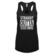 Racerback Straight Outta Tilted Towers Womens Tank Top