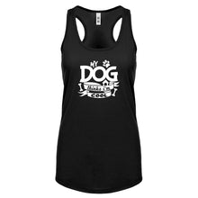 My Dog Thinks I'm Cool Womens Racerback Tank Top