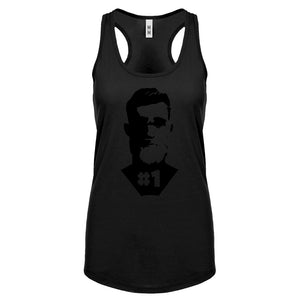 Number One Womens Racerback Tank Top