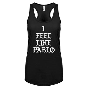 Racerback I Feel Like Pablo Womens Tank Top