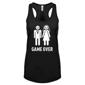 Game Over Womens Racerback Tank Top