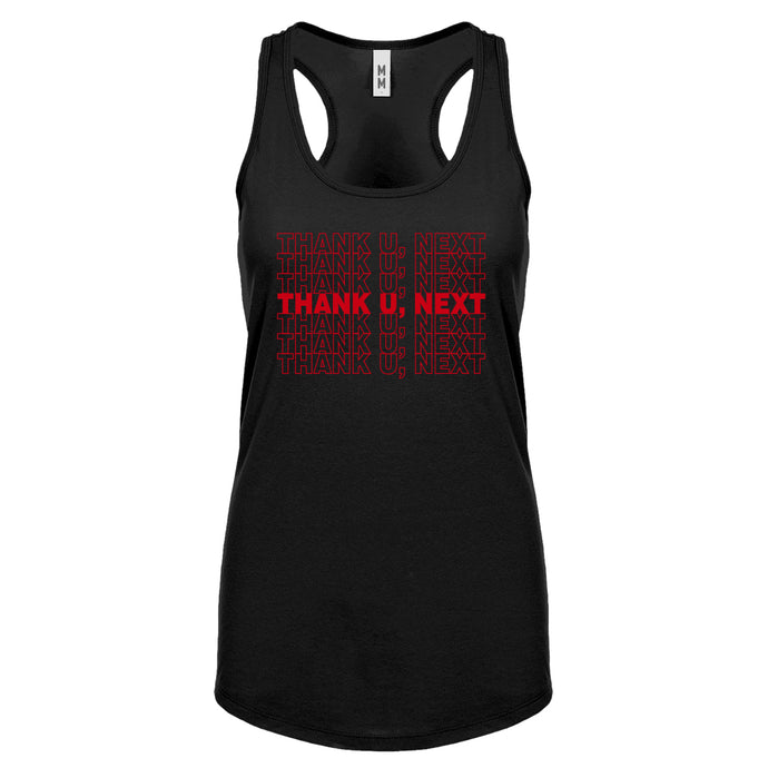 THANK U, NEXT Womens Racerback Tank Top