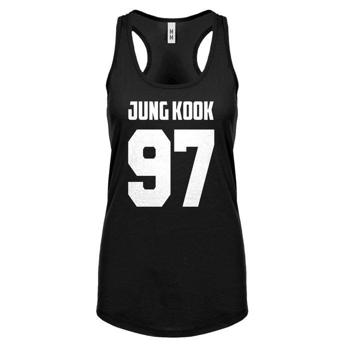 Jung Kook 97 Womens Racerback Tank Top
