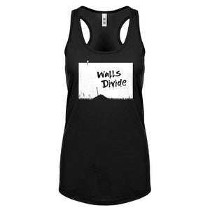 Racerback Walls Divide Womens Tank Top