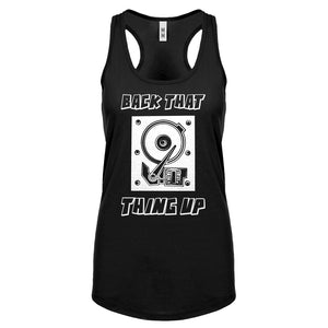 Racerback Back that Thing Up Womens Tank Top