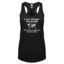 Racerback I Can Change the World Womens Tank Top