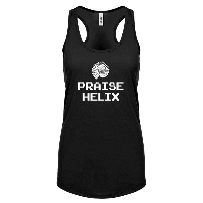 Racerback Praise Lord Helix Womens Tank Top