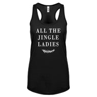 All the Jingle Ladies Womens Racerback Tank Top