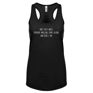 Once in a While Womens Racerback Tank Top