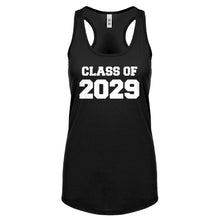 Class of 2029 Womens Racerback Tank Top