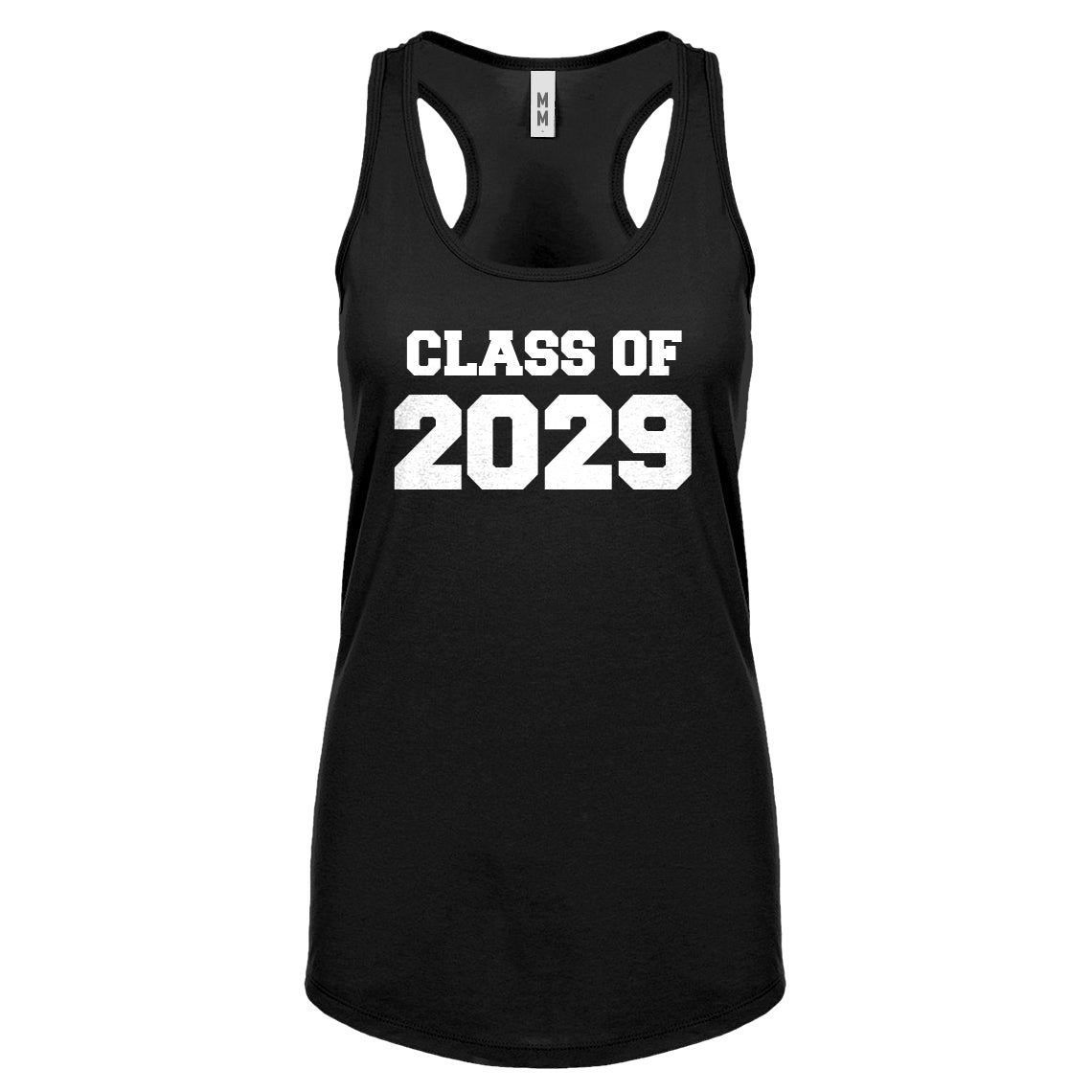 Class of 2029 Womens Racerback Tank Top