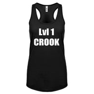 Lvl 1 Crook Womens Racerback Tank Top