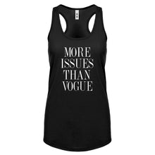 Racerback More Issues than Vogue Womens Tank Top