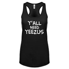 Racerback Yall Need Yeezus Womens Tank Top