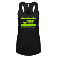 Antivaxx Trail Womens Racerback Tank Top