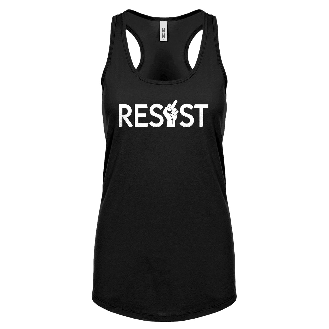 Racerback Resist Finger Womens Tank Top