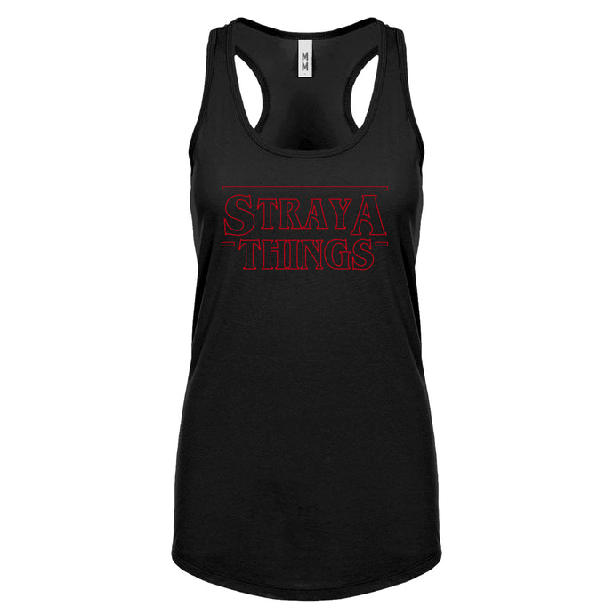 Straya Things Womens Racerback Tank Top