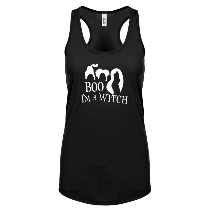 Boo! I'm a Witch! Womens Racerback Tank Top