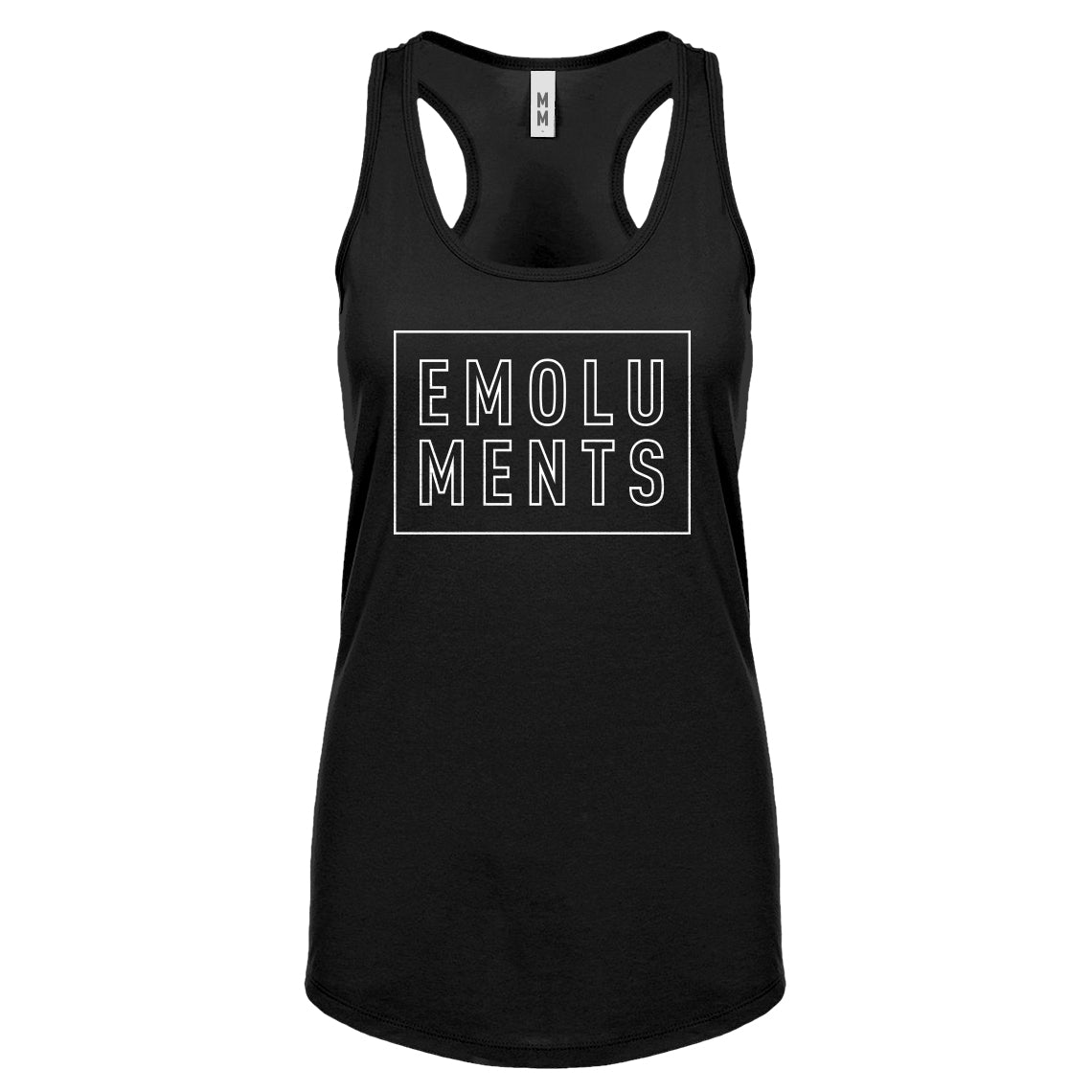Racerback Emoluments Womens Tank Top