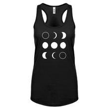 Racerback Moon Phases Womens Tank Top