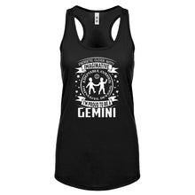 Racerback Gemini Astrology Zodiac Sign Womens Tank Top