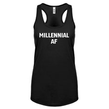 Millennial AF Womens Racerback Tank Top
