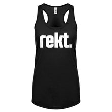 Racerback REKT Womens Tank Top