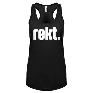 Racerback REKT Womens Tank Top
