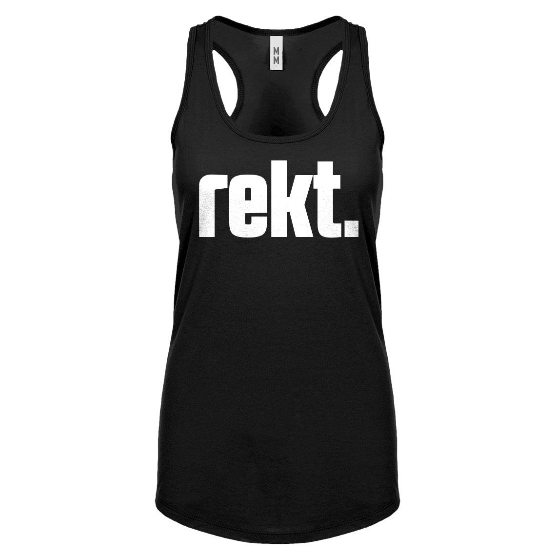 Racerback REKT Womens Tank Top