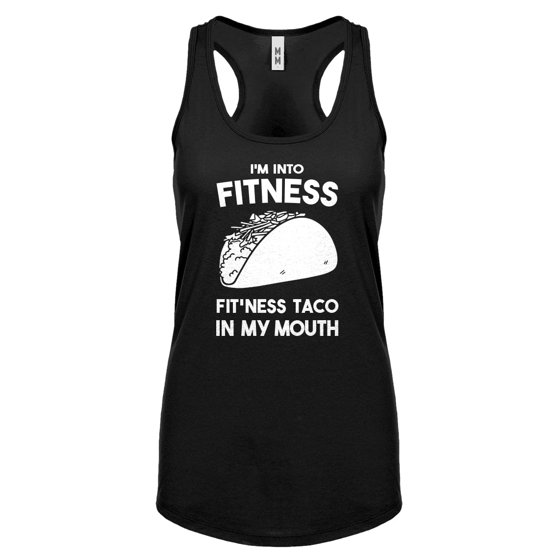 Racerback Fitness Taco Womens Tank Top