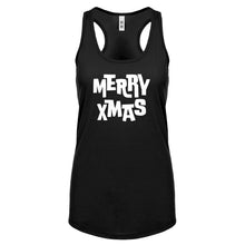 Merry Xmas Womens Racerback Tank Top