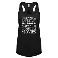 Bake Stuff, Christmas Movies Womens Racerback Tank Top