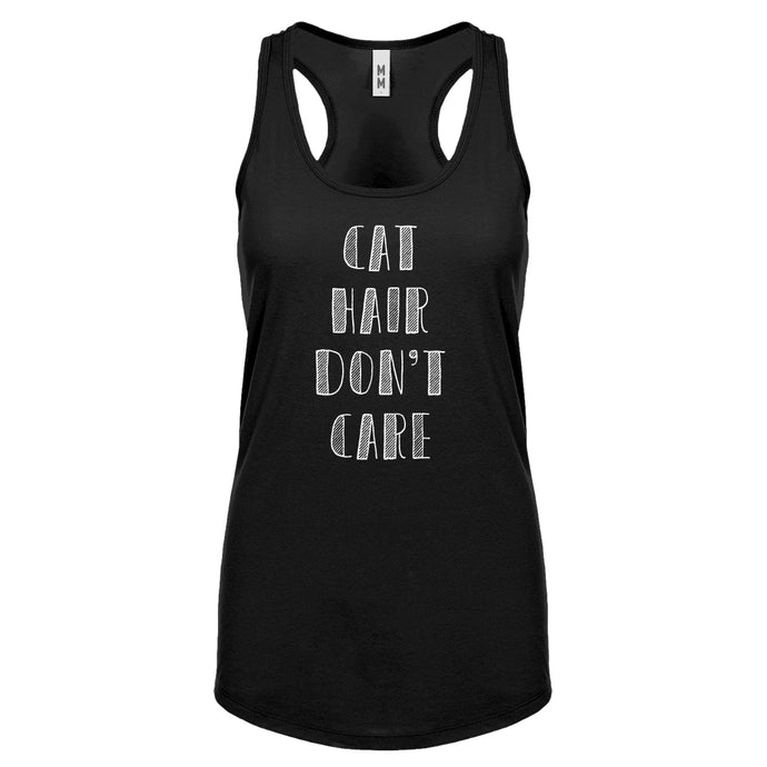 Racerback Cat Hair Don’t Care Womens Tank Top