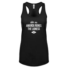 Nunes the Lioness Womens Racerback Tank Top