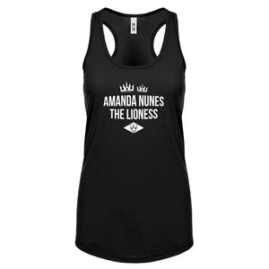 Nunes the Lioness Womens Racerback Tank Top