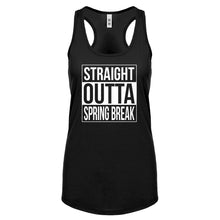 Straight Outta Spring Break Womens Racerback Tank Top