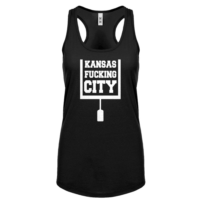 Kansas Fucking City Womens Racerback Tank Top